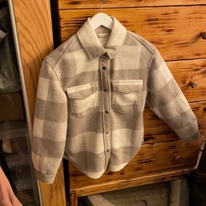 Abercrombie Wool-Blend Shirt Jacket